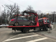 Иномарку у должницы изъяли.