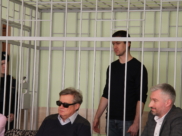 Алексей Антиликаторов во время суда.
