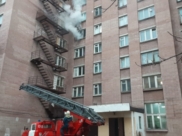 Общежитие эвакуировали.