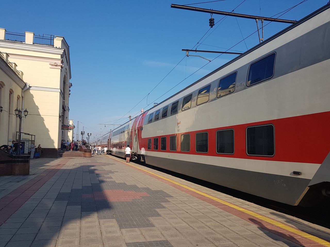 двухэтажный поезд воронеж москва купе