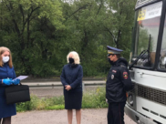 Автобус 65-го маршрута.