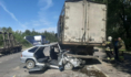 В аварии пострадали три человека.