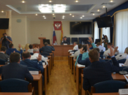 Заседание Воронежской городской Думы.