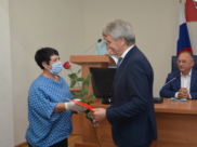 Воронежских строителей поздравили с наступающим праздником.