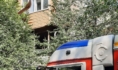 Огонь был в квартире на втором этаже.