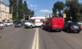 Авария со скорой помощью в центре Воронежа.