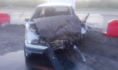 Авто после аварии в Павловском районе.