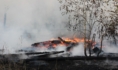 Пожар в Воронежской области.
