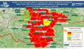 Карта пожароопасности в Воронежской области.