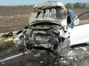 В аварии пострадали три человека.