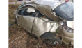 Вот что осталось от Opel Corsa.