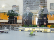 Губернатору представили макет будущего аэропорта «Воронеж».