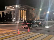 В аварии пострадали два человека.