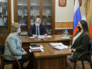 Личный прием граждан прошел в режиме видеоконференции.