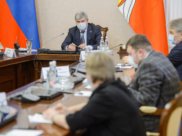 Совещание, посвященное обсуждению генплана Воронежа на 2021-2041 годы.