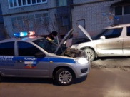 Гаишники помогли автовладельцу.