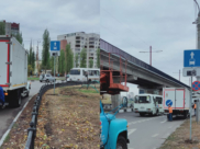 Выделенная полоса в Воронеже.