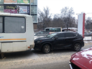 Авария на улице Ворошилова.