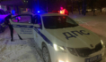 Девочку доставили в больницу на машине ДПС.Девочку доставили в больницу на машине ДПС.