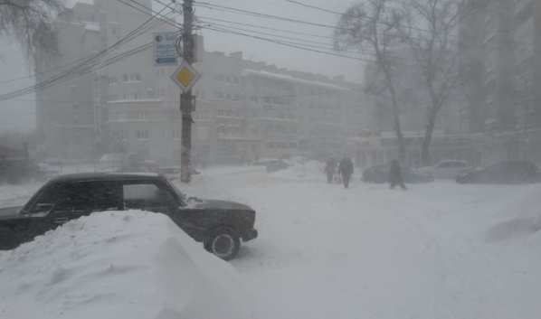 Воронежцев предупреждают о снегопадах.
