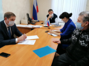 Андрей Соболев провёл личный приём граждан.