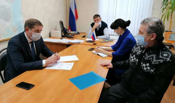 Андрей Соболев провёл личный приём граждан.