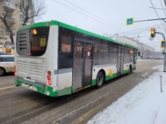Автобус в Воронеже.