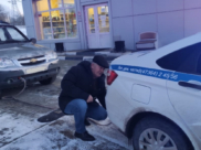 Полицейские помогли автомобилисту.