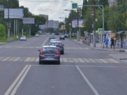 Авария произошла на пешеходном перехода.