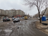 Дорога выглядит удручающе.