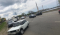 Автомобиль пострадал после ДТП.