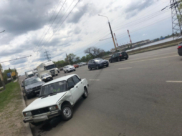 Автомобиль пострадал после ДТП.