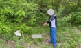 Здесь нашли части тела женщины.
