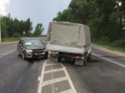 Авария на улице Солдатское поле.