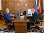 Встреча Александра Гусева с Владимиром Кадуриным.