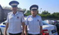 Госавтоинспекторы спасли водителя.