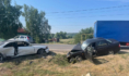 Авария на улице Октябрьской.