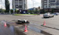 ДТП с байком на улице Ворошилова.