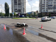 ДТП с байком на улице Ворошилова.