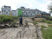 Вот такая дорога ведет к новой школе.