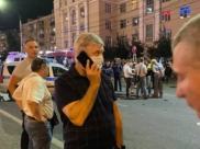 Губернатор на месте трагедии.