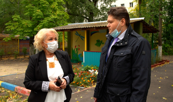 Андрей Зачупейко посетил детский сад №20.