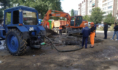 Место коммунальной аварии.