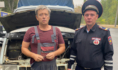 Водитель поглагодарил сотрудников ДПС.