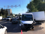 В аварии пострадали два человека.