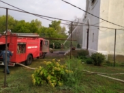 Пожар случился в церкви.