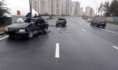 Машины после ДТП.