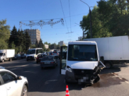 ДТП с маршруткой.