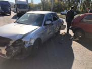 Авария на улице Героев Сибиряков.
