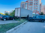 Место аварии.